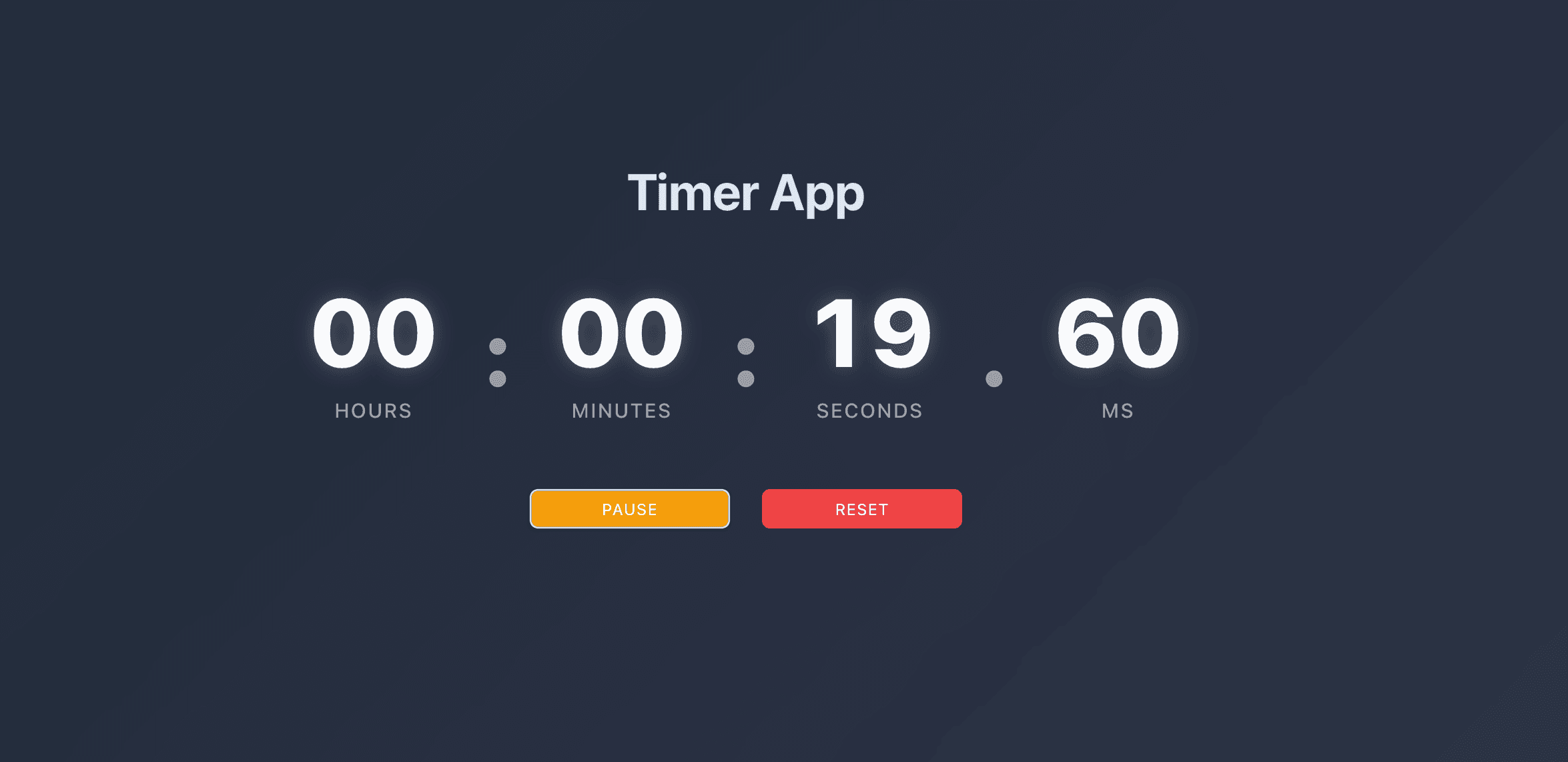 Build a React Stopwatch App